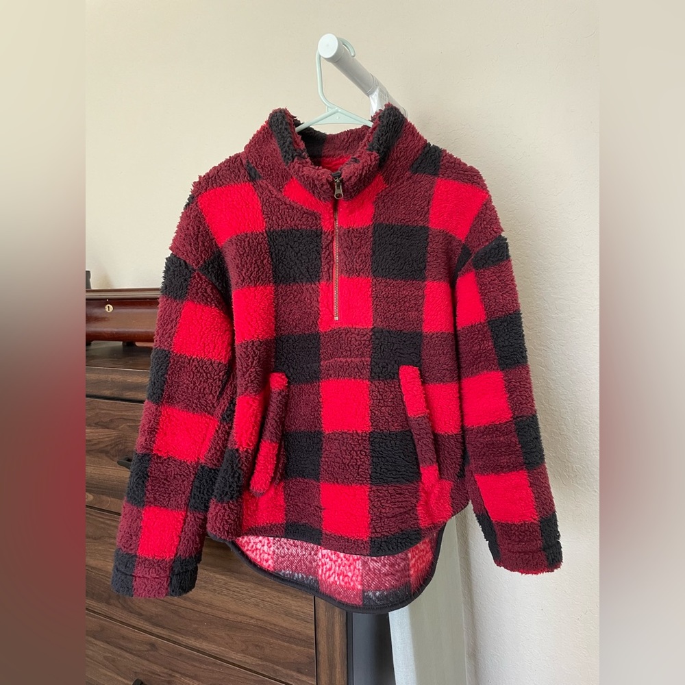 Old Navy Sherpa Quarter Zip